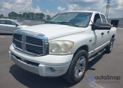 2008 Dodge Ram 1500 Laramie из США, поврежденный, VIN 1D3HA18218J177309
